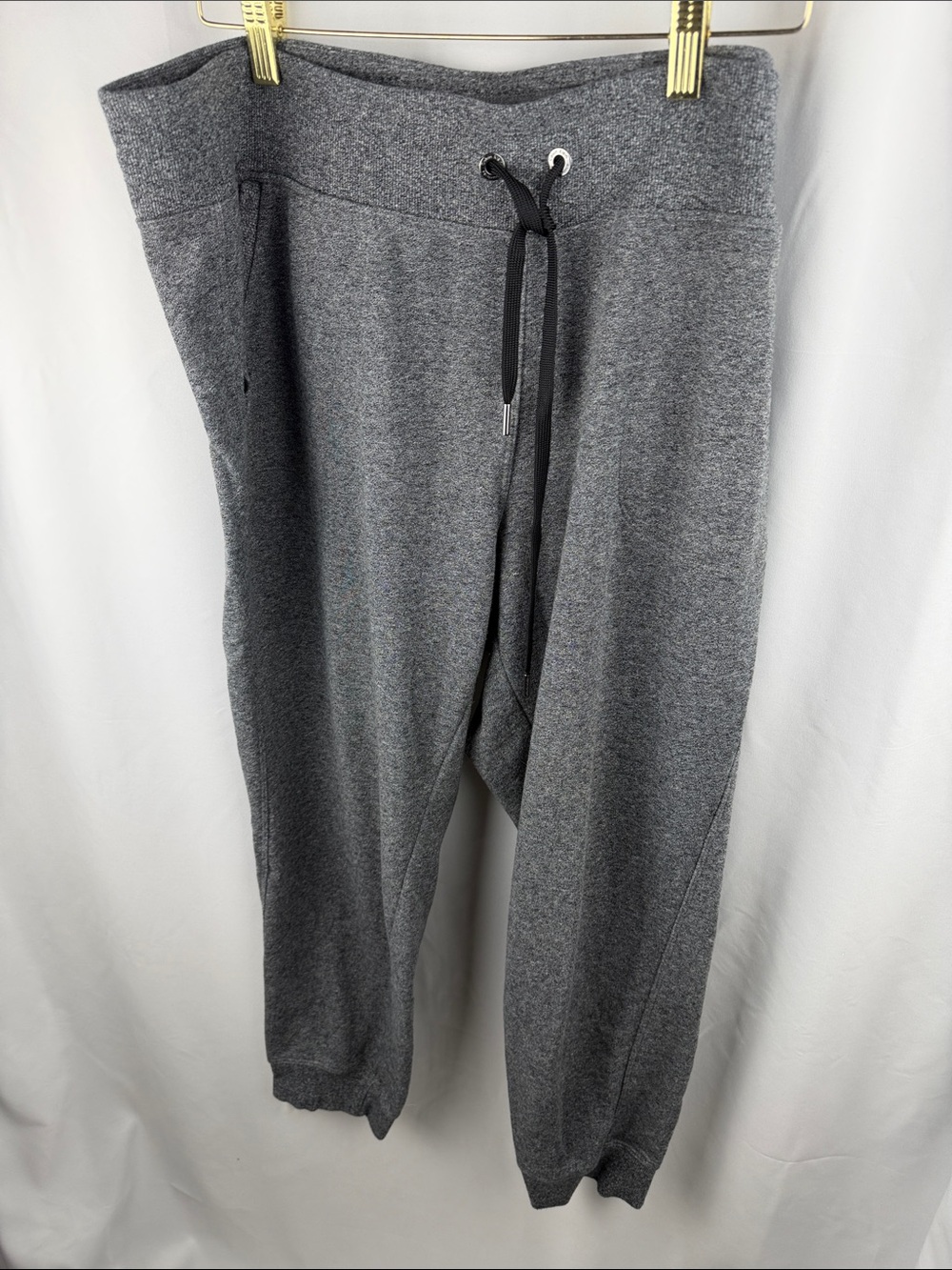 Calvin Klein Performance Heather Gray Track Joggers 2X